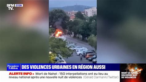 Toulouse région lyonnaise La mort de Nahel a aussi suscité la