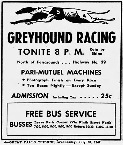 Grey Lightning: Great Falls Greyhounds — The History Museum