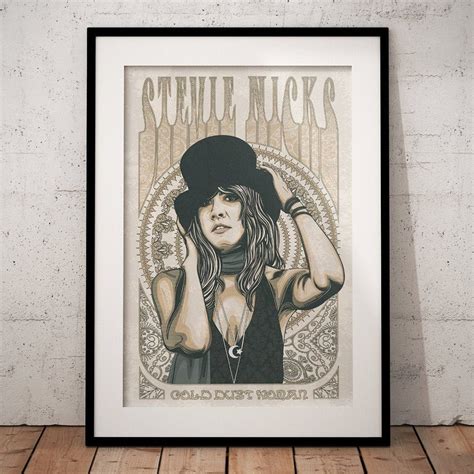 Stevie Nicks Portrait, Steve Nicks Poster, Stevie Nicks Art Print