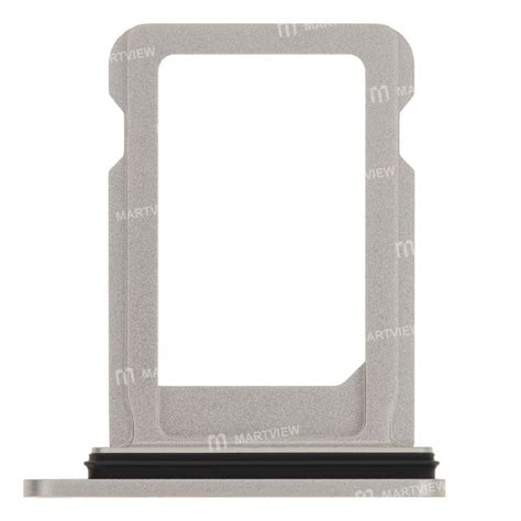 Replacement sim card tray for iPhone 12 mini white - Martview