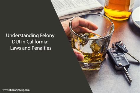 Understanding Felony Dui In California Laws And Penalties