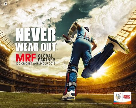 Mop Top Ads MRF Cricket Worldcup Cricket Poster Ads Creative