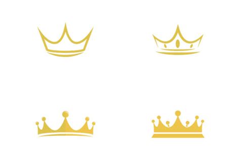 Crown Logo Template Vector Graphic By Redgraphic Creative Fabrica