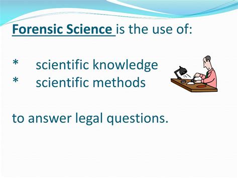 Ppt Lecture Forensic Science Powerpoint Presentation Free Download