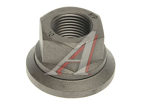 90000024 Гайка колеса М18х1.5х24 ГАЗ-3302,ЗИЛ-5301 с прессшайбой тефлон ...