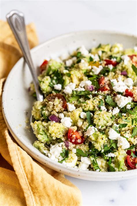 Spring Quinoa Salad - Eating Bird Food