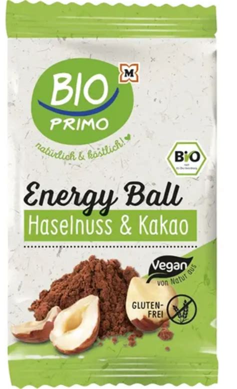 BIO PRIMO Organic Protein Balls Hazelnut Cocoa 30 G Piccantino