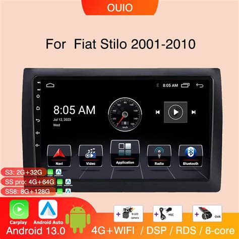 Gb Gb G Android Radio For Fiat Stilo Car