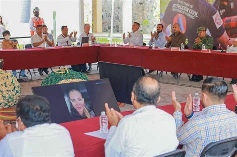 Encabeza Evelyn Salgado Sesi N Del Consejo Estatal De Protecci N Civil