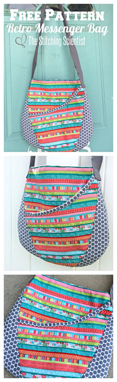 43 Designs Messenger Bag Sewing Pattern Free Subhamelle