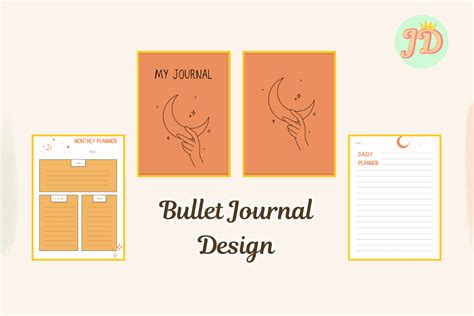 Bullet Journal Notebook Graphic by Janey Design · Creative Fabrica