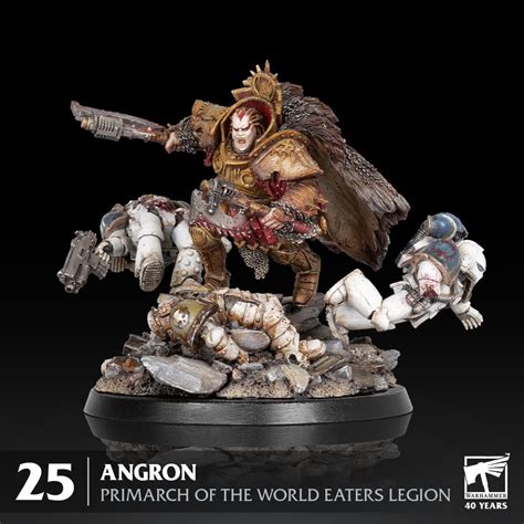 40 Years Of Warhammer Miniature Retrospective Angron Primarch Of