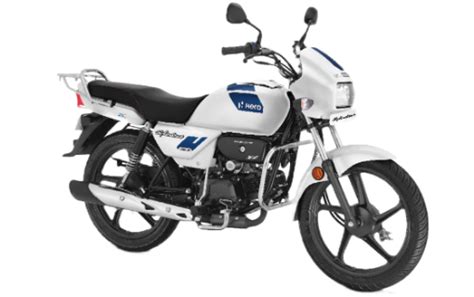 Hero Splendor Plus Xtec Pearl White On Emi Bajaj Mall