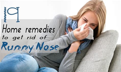 19 Home Remedies To Get Rid Of Runny Nose Fast