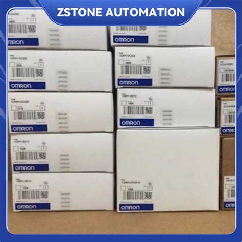 New Original Omron All Spare Parts: PLC, Motor, Drive, HMI Panel ...