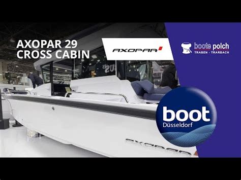 Axopar Cross Cabin Walkaround Boot Youtube