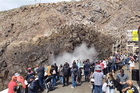 2023 Private La Bufadora Tour Blowhole