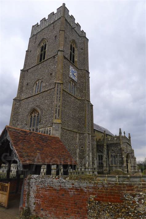 St Mary's Church, Kersey, Suffolk - See Around Britain