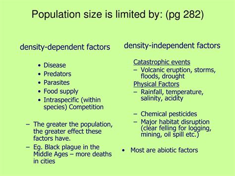 PPT Population Ecology Pp 280 288 PowerPoint Presentation Free