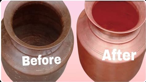 How To Clean Copper Vessels At Home Simple Trick To Clean Copper Things