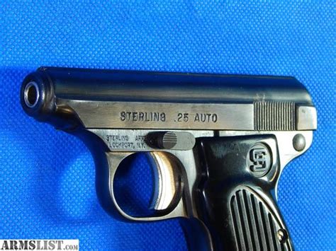 ARMSLIST For Sale Sterling Arms 25 AUTO Semi Auto Pistol