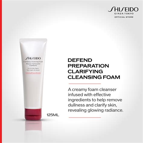 Shiseido Defend Preparation Clarifying Cleansing Foam Ml Lazada