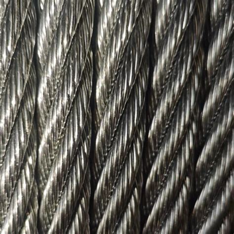 6X26ws 6X36ws FC 6X36 Iwrc Winch Cable Galvanized Ungalvanized Steel