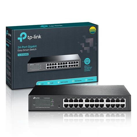 Switch 24 Portas Gigabit 10 100 1000 Tp Link Tl Sg 1024d Nf Desconto