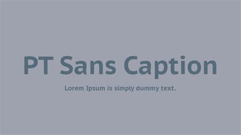 Pt Sans Font Free Download