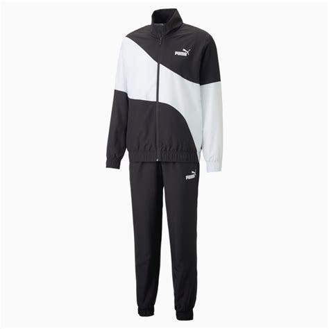 Спортивний костюм PUMA POWER Woven Tracksuit Men Колір Чорний Puma