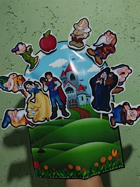 Luva Branca De Neve E Os Sete An Es Criartividadeemfoco Hotmart