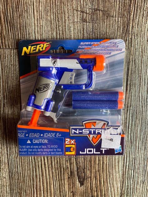 Nerf N Strike Jolt Blaster Blue Hobbies Toys Toys Games On