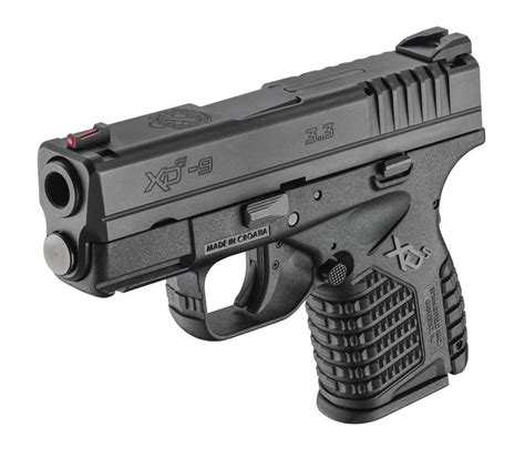 Springfield Xds 33 Single Stack 9mm Black Essentials Package