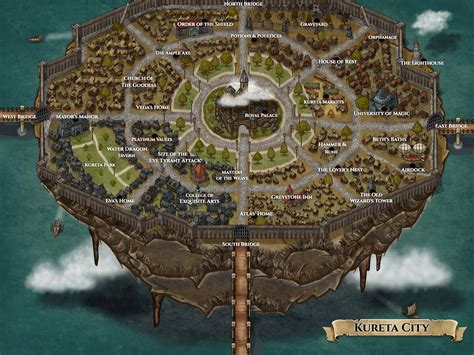 Kureta City The Floating Capital Of My Current Campaign And The First