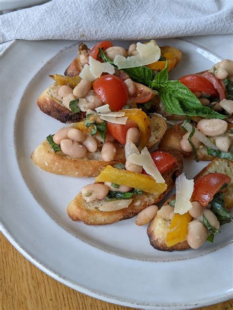 White Bean Bruschetta Sungrown Kitchen