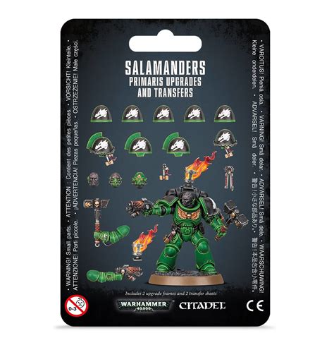 Warhammer 40k Salamanders Primaris Upgrades And Transfers