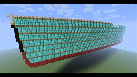 Minecraft Titanic Blueprint