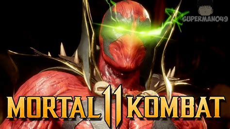 Mortal Kombat 11 Spawn Story Ending Mk11 Spawn Gameplay Klassic