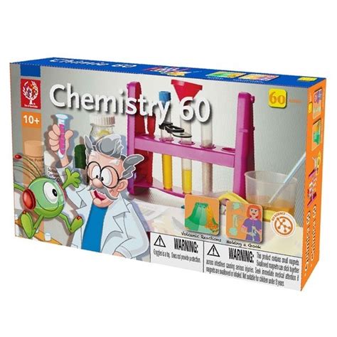 Chemistry set with 60 experiments