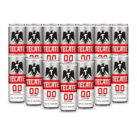 Cerveza Sin Alcohol Tecate Latas De Ml Amazon Mx