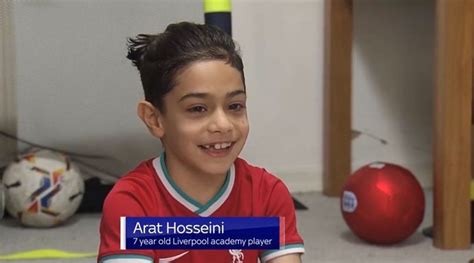 Arat Hosseini: Sky Sports' coverage of Liverpool youngster, aged 7 ...