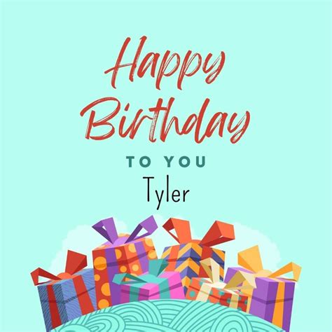 Hd Happy Birthday Tyler Cake Images And Shayari