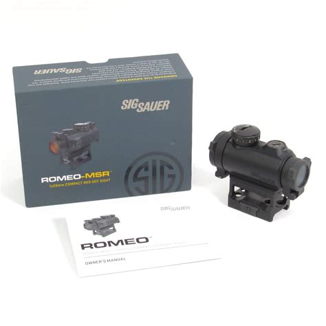 Sig Sauer Sdr Romeo Msr X Mm Moa Dot Compact Red Dot Sight