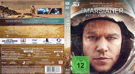 Der Marsianer Rettet Mark Watney D Blu Ray German Blu Ray Cover