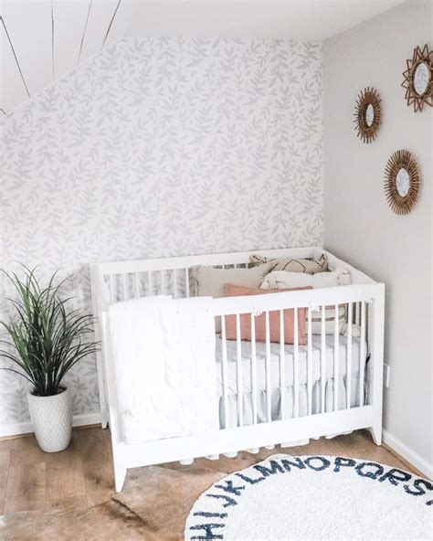 Neutral Nursery Wallpaper With a Subtle Design - Soul & Lane