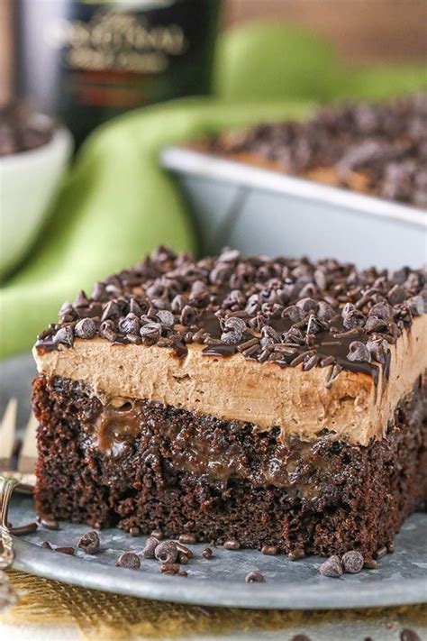 Mudslide Poke Cake Moist Easy And Infused With Kahlua Artofit