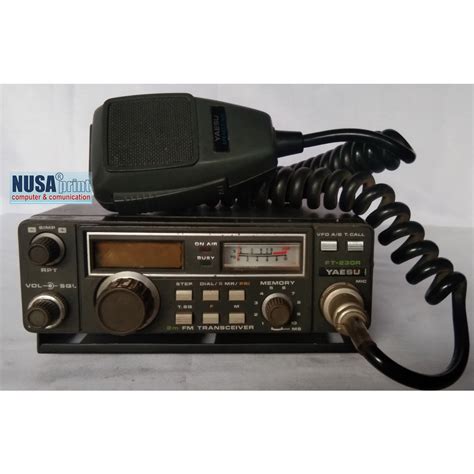 Jual RIG Yaesu FT 230R VHF Radio Legend Jadul Colector Shopee