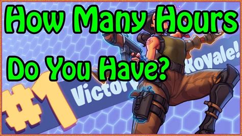 How To Find Hours Played In Fortnite Youtube