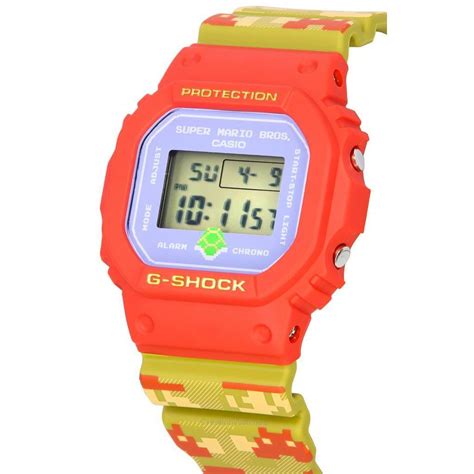 Casio G Shock Super Mario Bros Digital Quartz DW 5600SMB 4 DW5600SMB 4