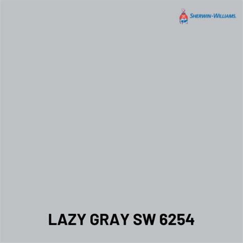 Sherwin Williams Lazy Gray Bathroom